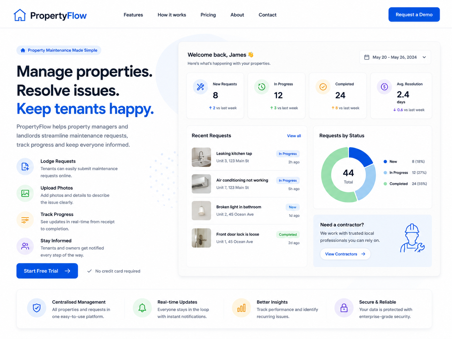 Property management app